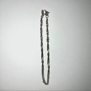 7” Sterling Silver Bracelet
